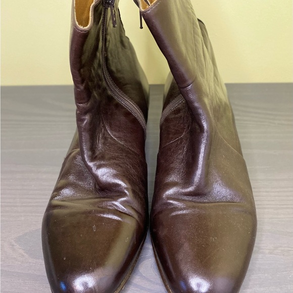 Quality vintage Italian leather ankle boot very clean - Picture 3 of 8